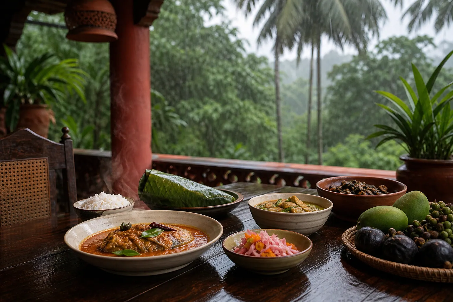 Goa Monsoon on a Plate